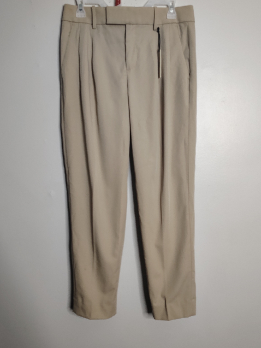 Banana Republic Women's Tan Wool Trousers Size 6 Dress Pants Office Wear New